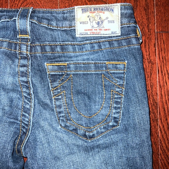 AUTHENTIC TRUE RELIGION JEANS, SIZE 26, LIKE NEW - Picture 1 of 6